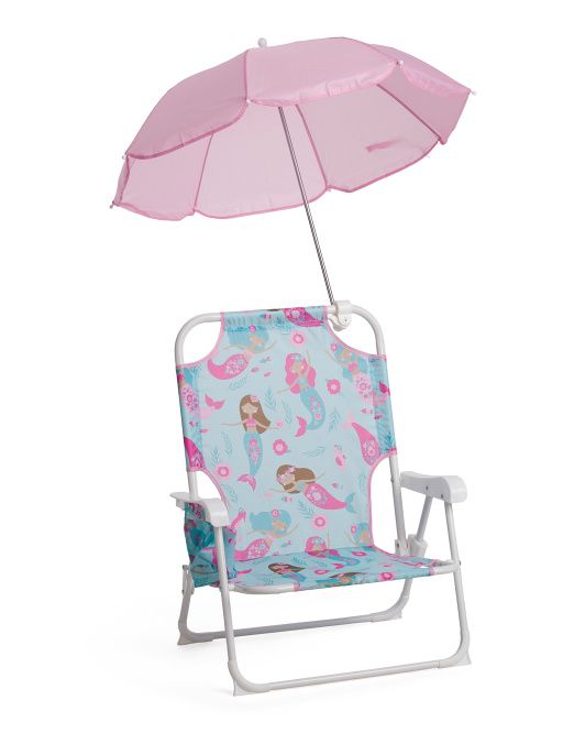 Toddler Floral Mermaid Beach Chair | TJ Maxx