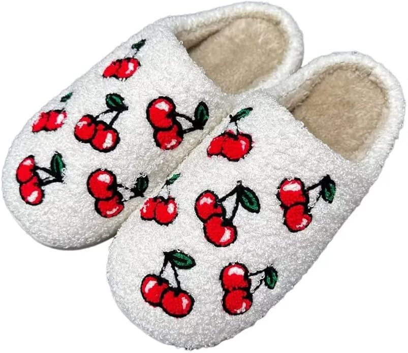 GJIKE Women's Men's Evil Eyes Slippers Winter Fuzzy Memory Foam Fluffy Warm House Shoes | Amazon (US)