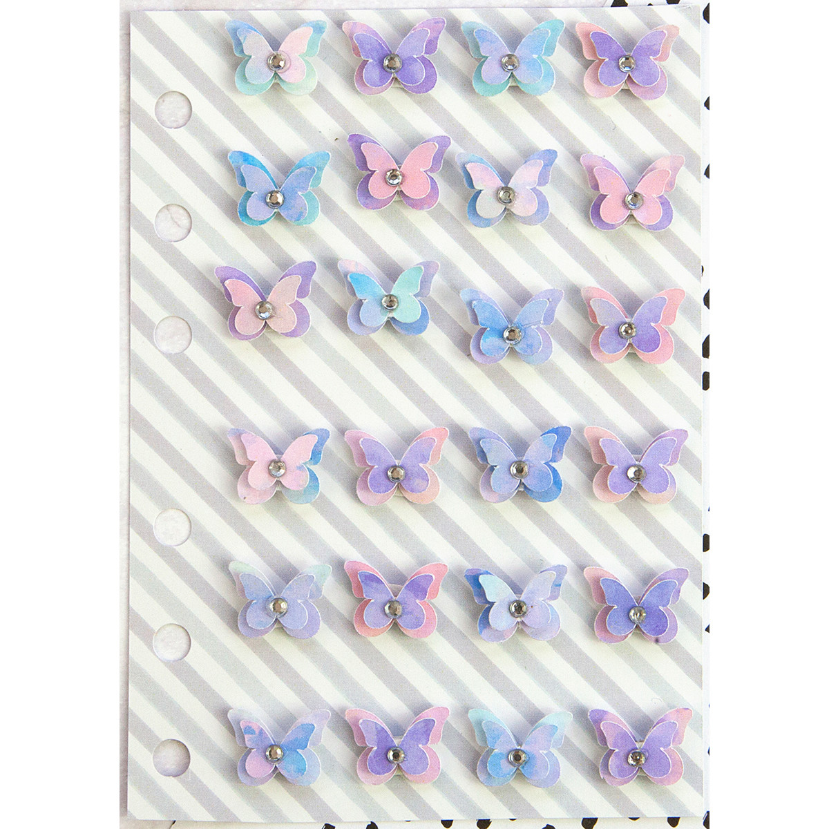 My Prima Planner Mini Plannerflies .75" 24/Pkg-#2 Butterflies Pastel - Walmart.com | Walmart (US)