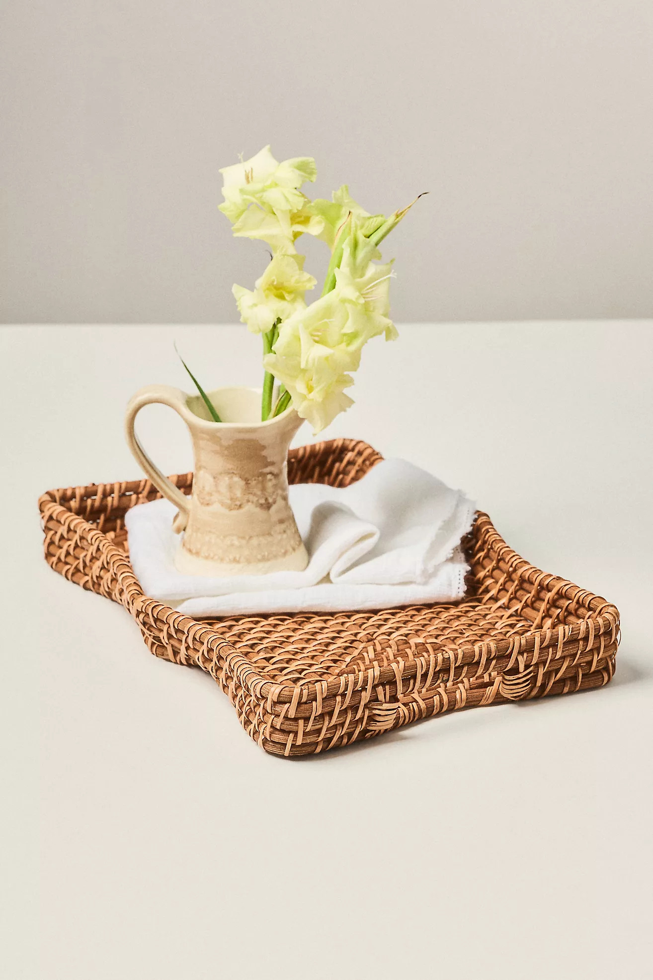 Natural Rattan Tray | Anthropologie (US)