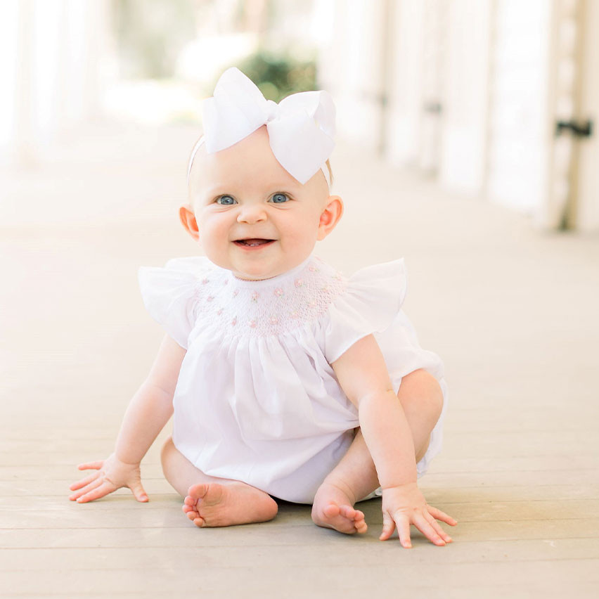 Pearl Flower Fly Sleeve Bubble | Feltman Brothers