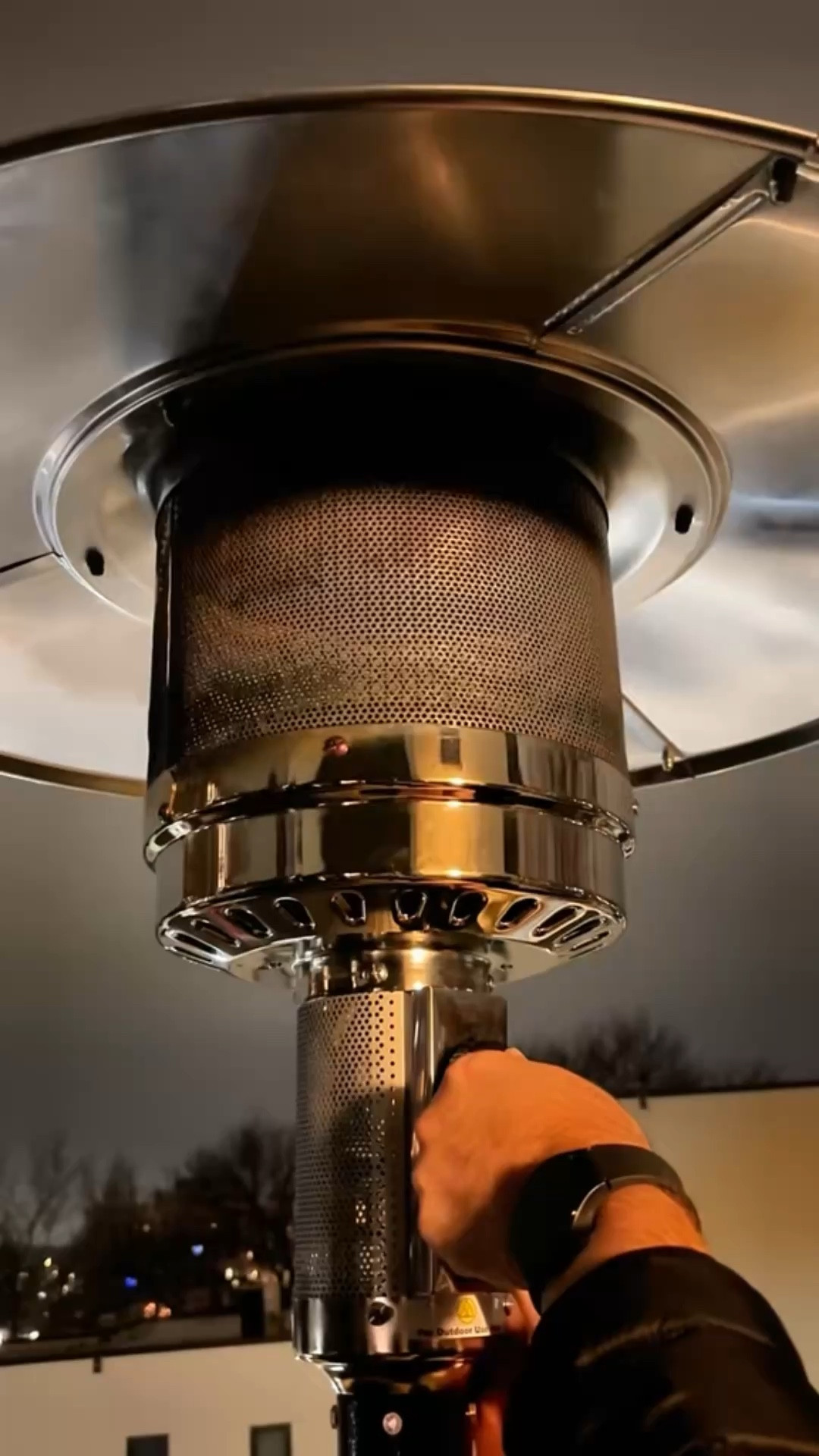 This propane patio heater has been out in all of the elements even the snow, rain and wind and it heats my patio up perfectly! 

#LTKSeasonal #LTKHome #LTKSaleAlert