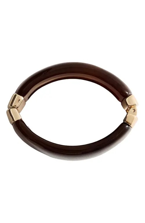 MANGO Rigid Bracelet in Brown at Nordstrom | Nordstrom