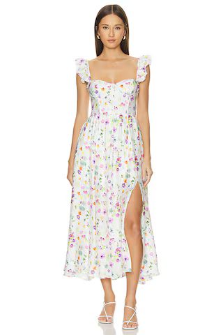 ASTR the Label Wedelia Dress in Cream Purple Floral from Revolve.com | Revolve Clothing (Global)