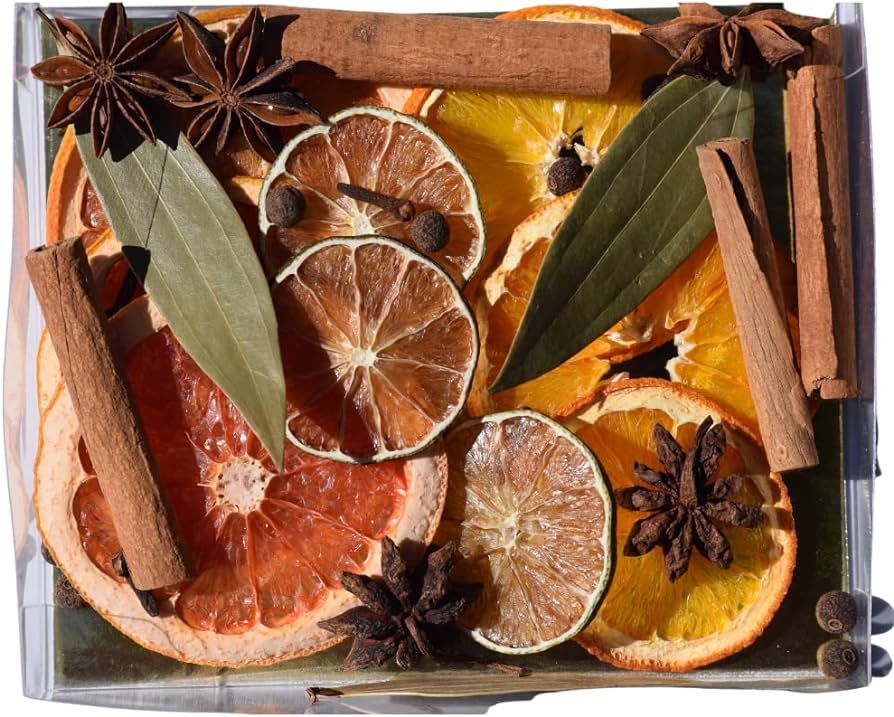Potpourri Simmering, 100% Natural, Non Toxic Cinnamon, Citrus, House Warming Gift, Thank You Gift... | Amazon (US)