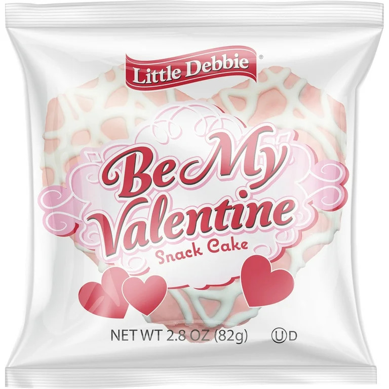 Little Debbie Single Serve Be My Valentine Cake, 2.8 oz | Walmart (US)