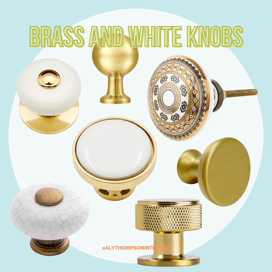Brass Knobs | White Antique Knobs | Cabinet Knobs | Gold Cabinet Knobs | Kitchen Knobs | Kitchen Renovation | Kitchen Cabinets 

 #LTKHome #LTKSaleAlert #LTKFindsUnder100