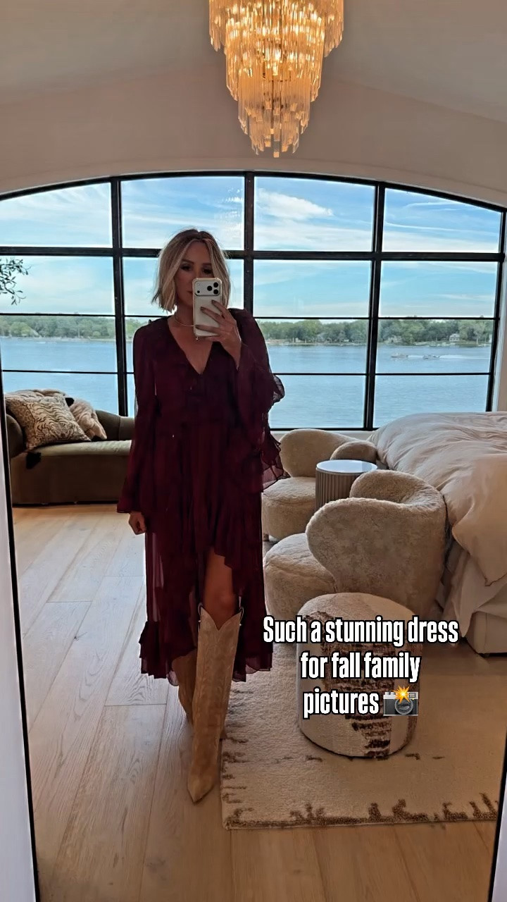 This dress for fall family photos 🤩🤩 wearing a size medium ✨

#LTKSeasonal #LTKmomlife #LTKootd