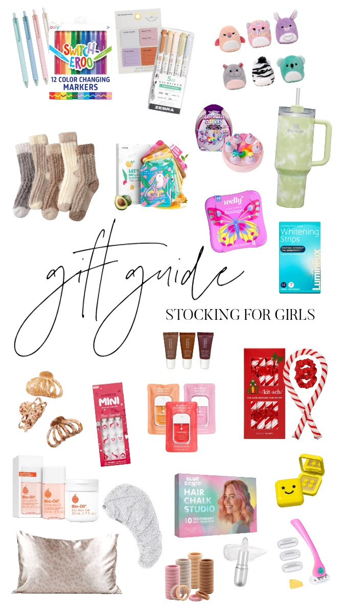 Gift guide stocking stuffers for girls 

#LTKBeauty #LTKHoliday #LTKGiftGuide