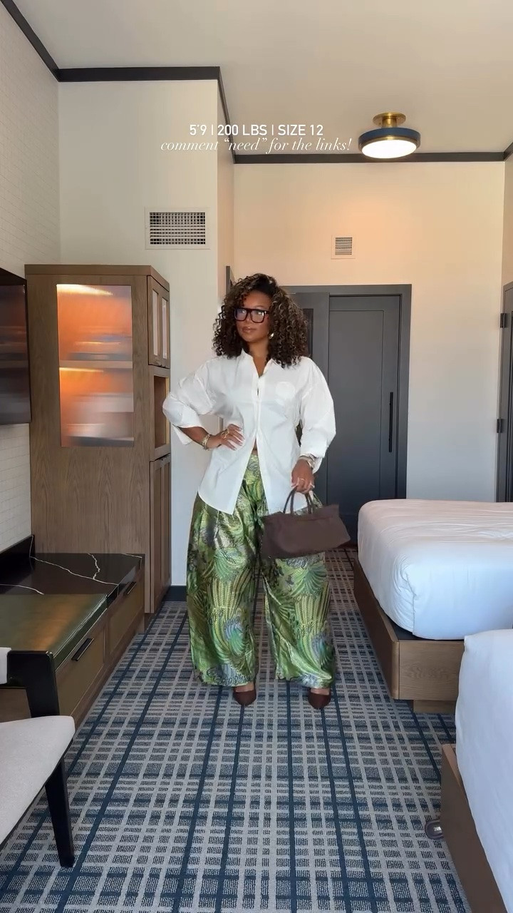 My kind of business casual! 5’9 200 lbs wearing Large top XL bottoms. I could not find the exact top since it’s old but I linked my waist cinch clips for the desired length waist!!!

#LTKCon #LTKMidsize #LTKStyleTip