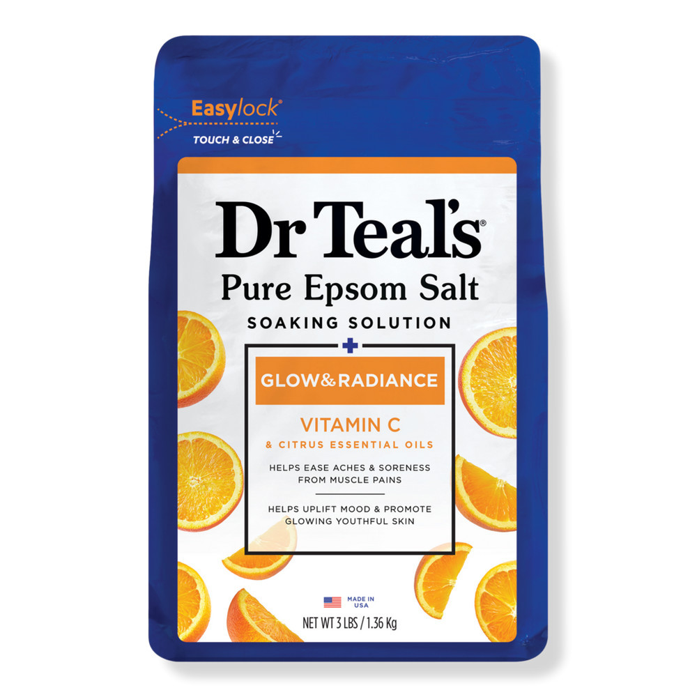 Dr Teal's Glow & Radiance Pure Epsom Salt | Ulta