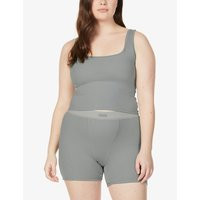Ribbed stretch-cotton tank top | Selfridges
