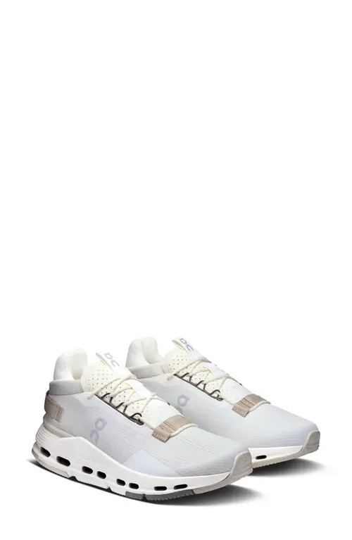 On Cloudnova 2 Sneaker in Ice/sand at Nordstrom, Size 6.5 | Nordstrom