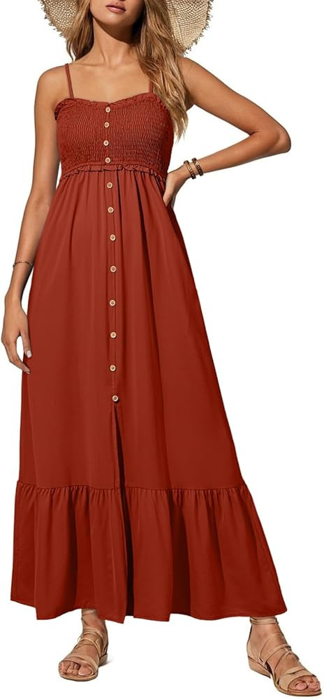 Dokotoo Summer Dresses Maxi Dress | Amazon (US)