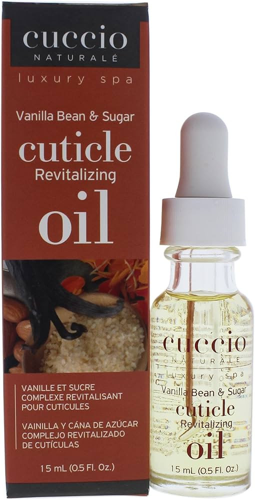 Cuccio Naturale Revitalizing Cuticle Oil - Hydrating Oil For Repaired Cuticles Overnight - Remedy... | Amazon (US)