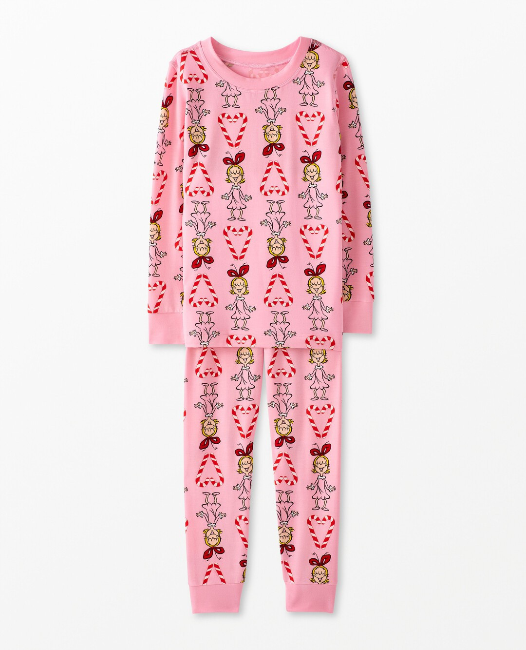 Kids Dr. Seuss Grinch Long John Pajama Set in HannaSoft™ | Hanna Andersson