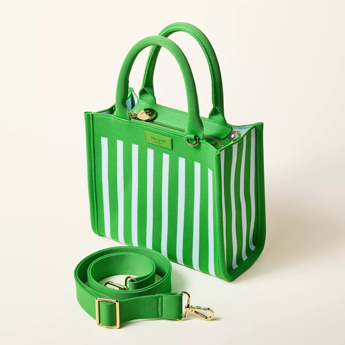 Stripe Knit Crossbody Bag - kate spade new york x Target Green/Blue | Target