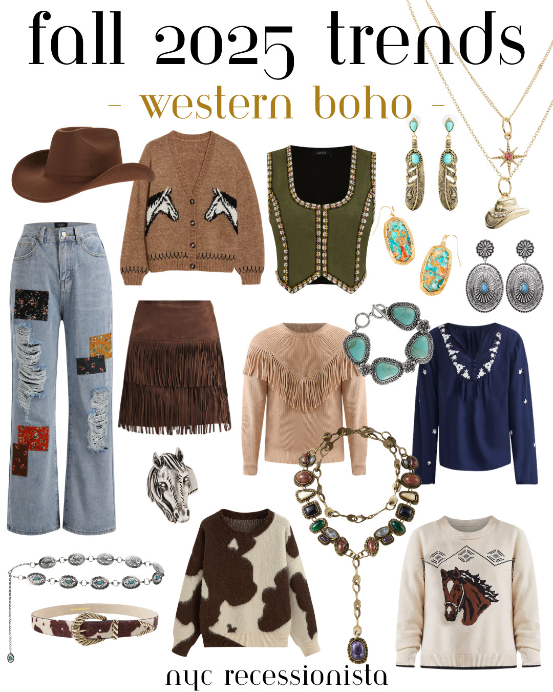 Western boho is a huge trend for fall -- sharing some of my favorite affordable picks!  

 #LTKSeasonal #LTKFindsUnder100 #LTKStyleTip