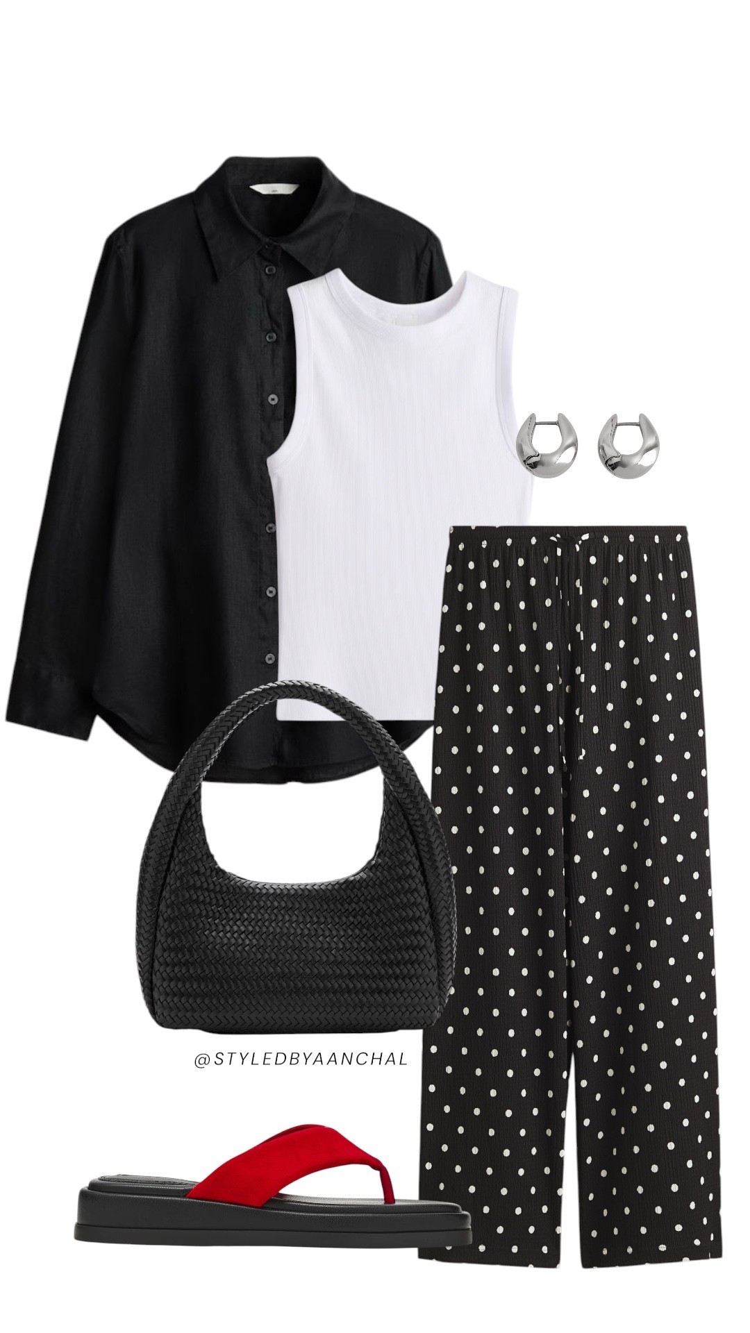 Polka dot pants outfit


Polka dot pants
Printed pants
Red sandals
Cos
Hm
Steve Madden
White tank top
Cute casual outfit


#LTKgrwm #LTKootd #LTKTravel