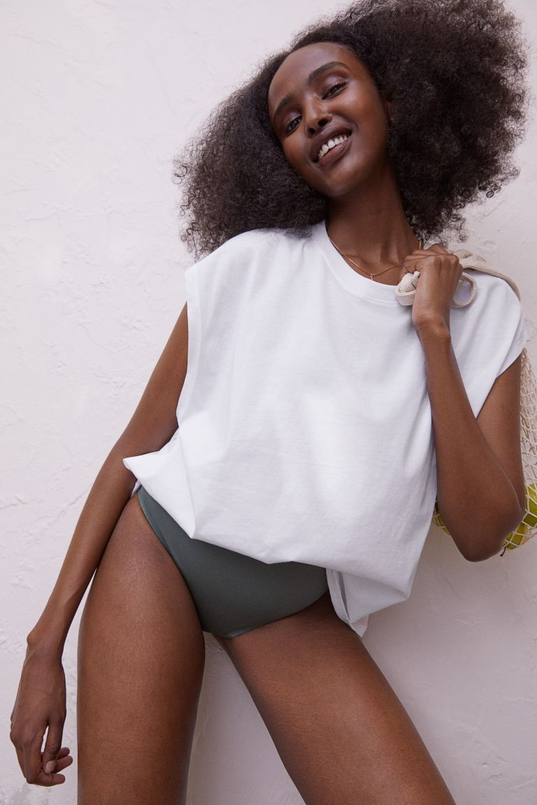 Jersey Sleeveless Top | H&M (US + CA)