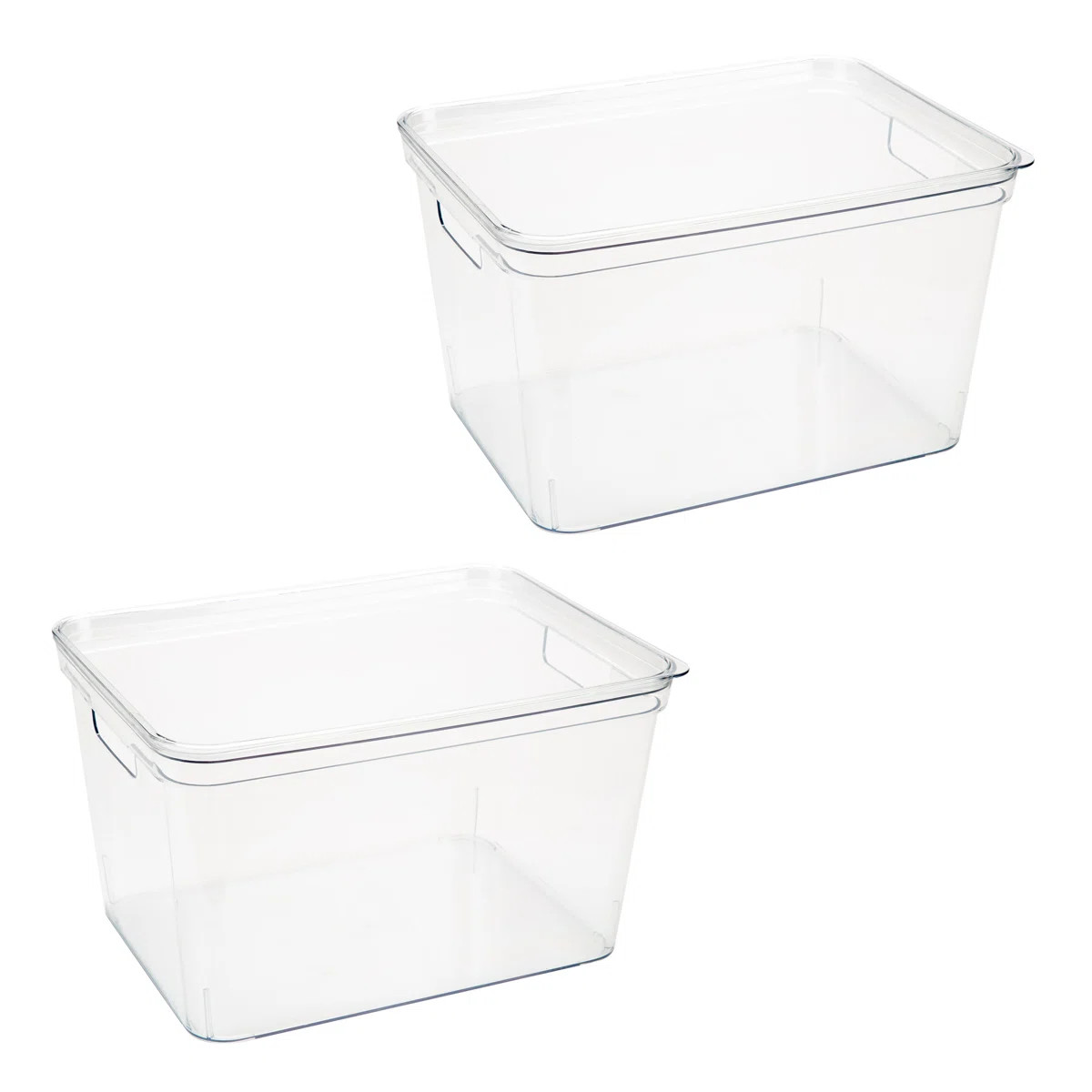 Rebrilliant Plastic Storage Tub & Tote (Set of 4) | Wayfair North America