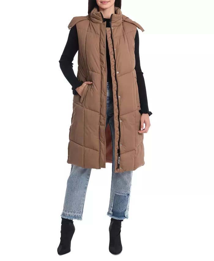 LEANI Womens Long Puffer Vest … curated on LTK