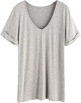 Women's Summer Short Sleeve Loose Casual Tee T-Shirt | Amazon (US)