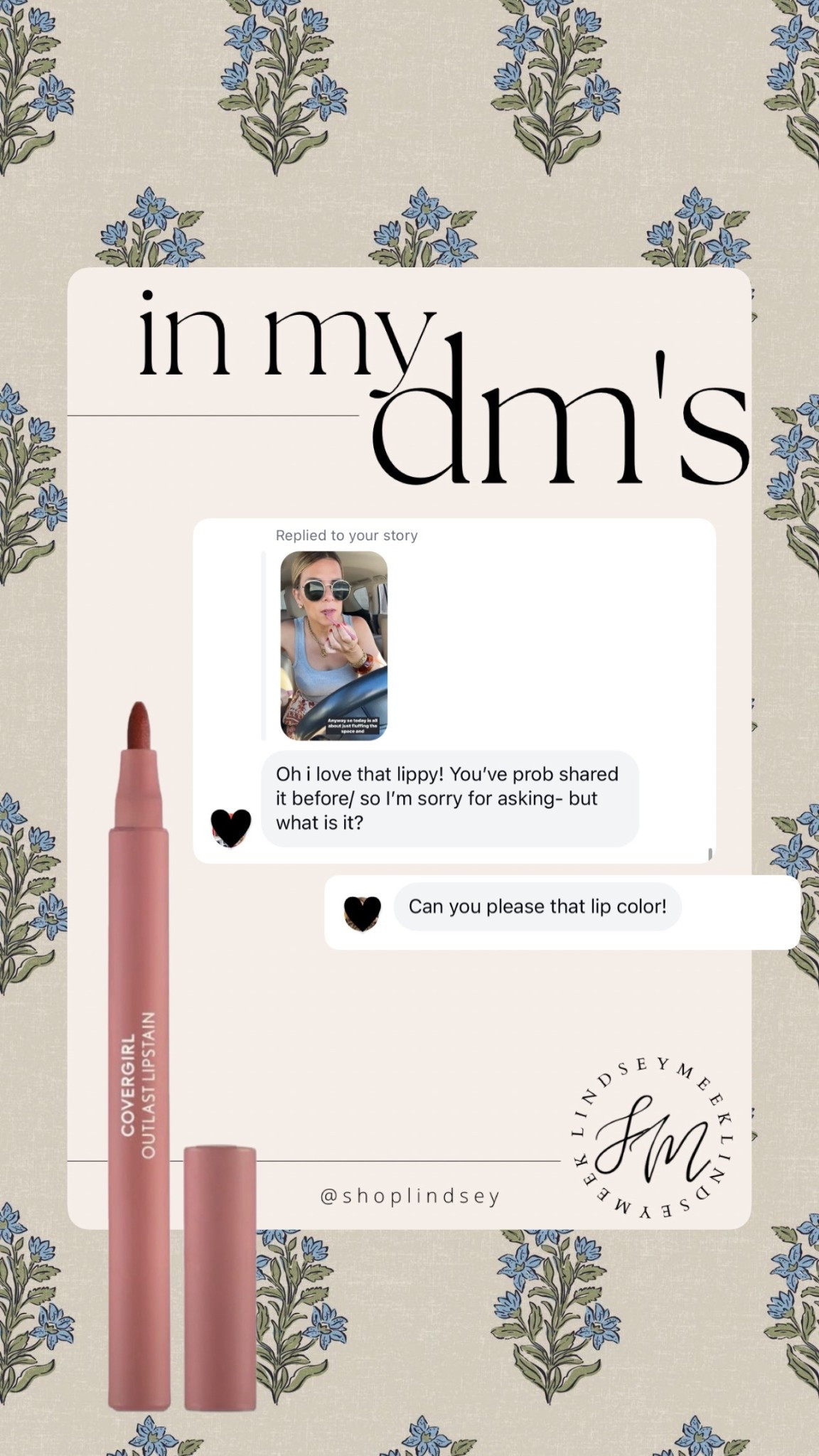 Lip stain in ‘Sugey Girl’
Lipstick in ‘Bare it All’
Gloss in ‘tiramisu'

#LTKBeauty