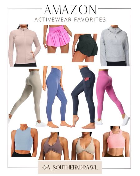 Linking some of my favorite Amazon activewear!  

Amazon activewear - Amazon fashion - activewear - fitness- leggings

#LTKstyletip #LTKfitness