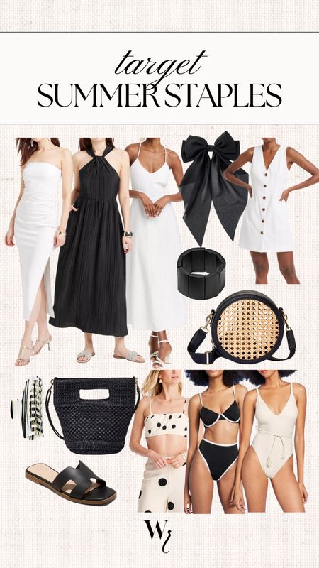 Target summer staples target black and white outfits 

#LTKStyleTip #LTKSeasonal #LTKFindsUnder50