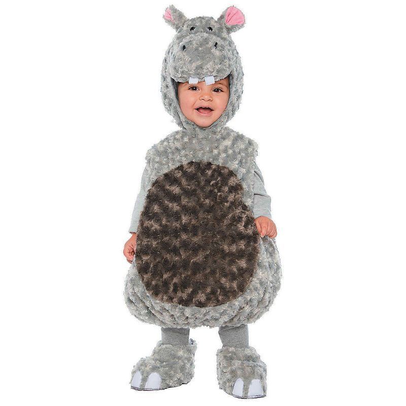 Halloween Express Toddler Hippopotamus Costume - Size 2T-4T - Gray | Target