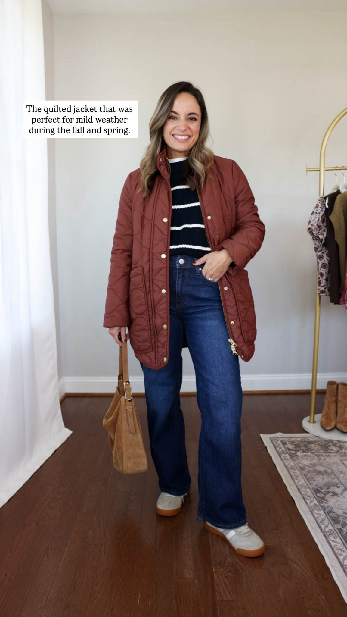 A look at my most worn pieces from last fall and winter that I can’t wait to wear again this year! 

Jeans (Quince): 24 short in stormy blue (Bella relaxed straight)
Sweater (Quince): xs 
Jacket (Quince): xs in redwood brown (sleeved cuffed under) 
Sneakers (Gola): true to size

#LTKPetite