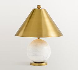 Chris Loves Julia Stone Table Lamp (15") | Pottery Barn (US)