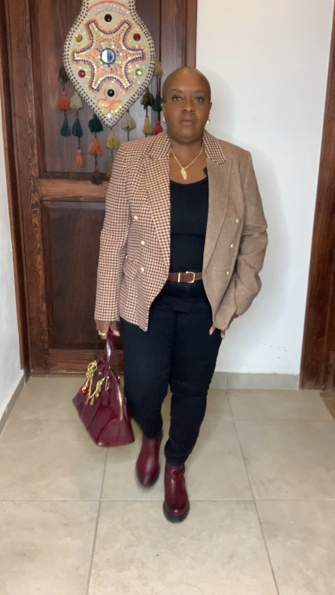 The perfect blazer to elevate any outfit! ✨ The Sam Edelman Imogen blazer in classic houndstooth is a wardrobe essential—timeless, versatile, and effortlessly chic. I love how it adds instant polish to any look, and right now, it’s on sale! Paired with my Miz Mooz Lizette boots in Bordeaux for a pop of color, this combo is a fall/winter must-have!

Tap to shop and snag this deal before it’s gone! #LTKsale #LTKstyletip #LTKfashion #WardrobeEssentials #BlazerStyle

#LTKOver40 #LTKSaleAlert #LTKStyleTip