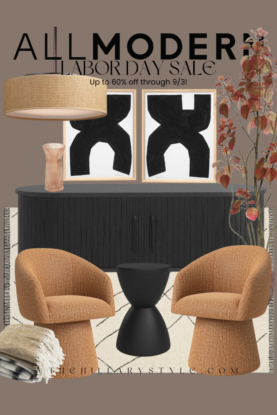 I’m so excited to be partnering with @AllModern to share some amazing sale finds for LABOR DAY! These beautiful pieces are amazing quality and I found so many items at an incredible price, available through 9/3. From staple furniture pieces, to decor accents, to bedding, AllModern’s LABOR DAY sale will have just what you need to give your home a refresh for the changing seasons! #allmodernpartner #modernmadesimple

@Shop.LTK #liketkit #homedecor #labordaysale #modernhome