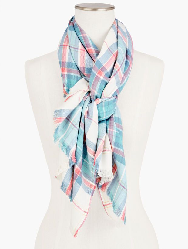Party Plaid Oblong Scarf | Talbots