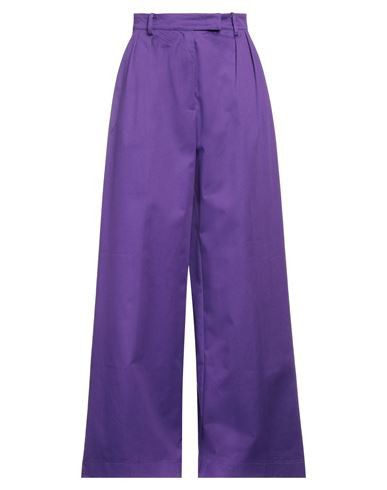 Patrizia Pepe Woman Pants Purple Size 4 Cotton, Elastane | YOOX (US)