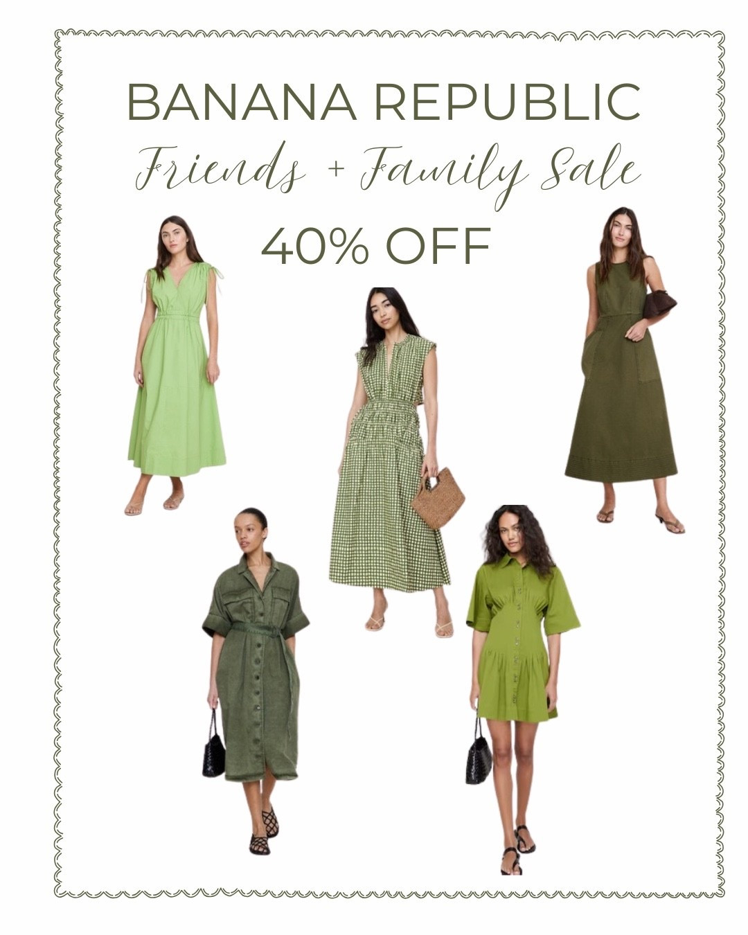Banana Republic Dresses 
Friends and Family Sale 40%Off

Spring Outfit, Spring Dress, work dress, Easter Dress, 

#LTKWorkwear #LTKSeasonal #LTKSaleAlert