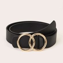 Men Double O-ring Buckle Belt | SHEIN