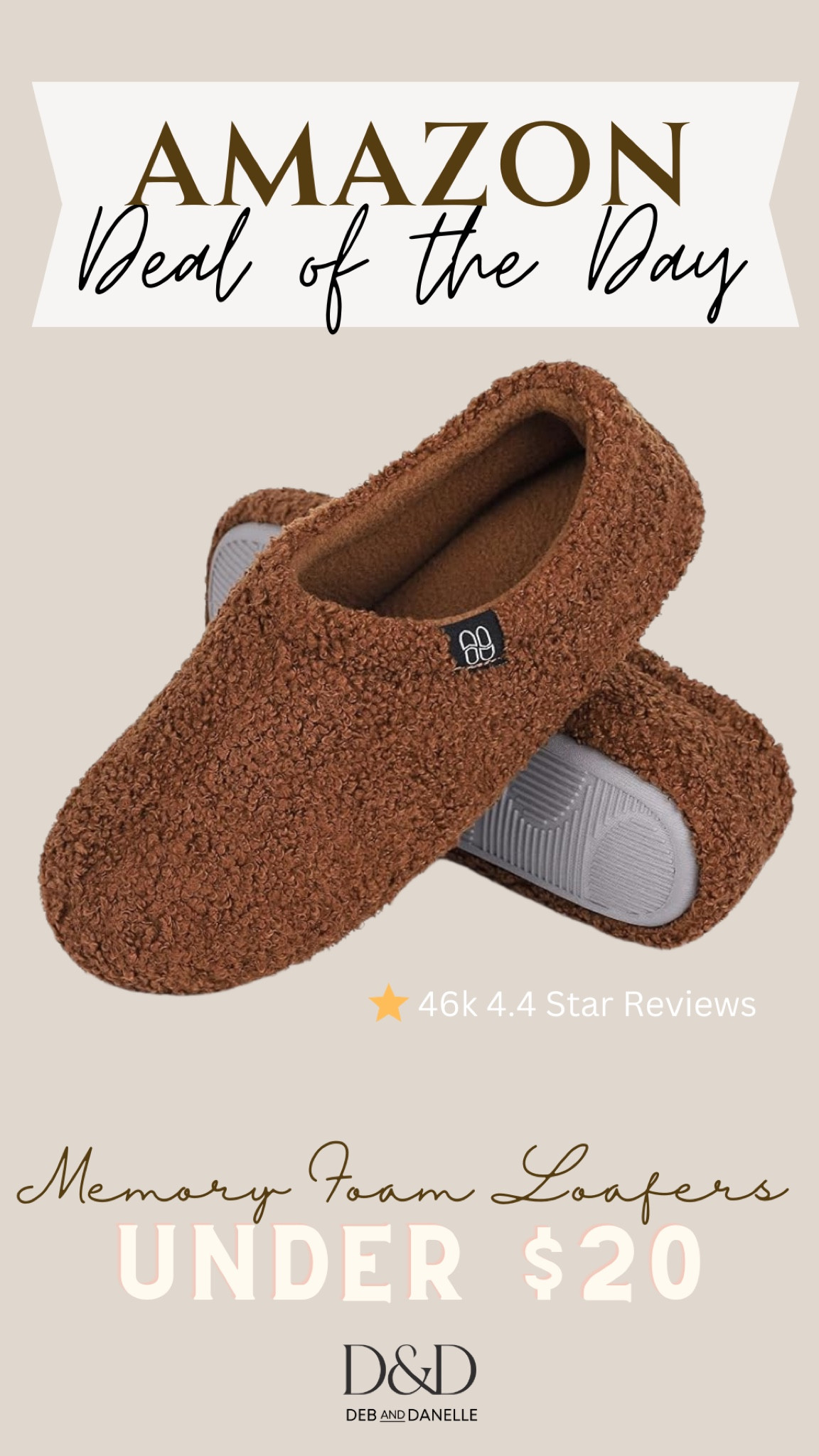 If you are looking for a cozy slipper or loafer for the cooler months, these fuzzy memory foam loafers are currently 43% off and they have excellent reviews. 

#LTKFallSale #LTKShoeCrush #LTKSaleAlert