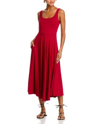 AQUA Knit Sleeveless Midi Dress - Exclusive  | Bloomingdale's Women | Bloomingdale's (US)