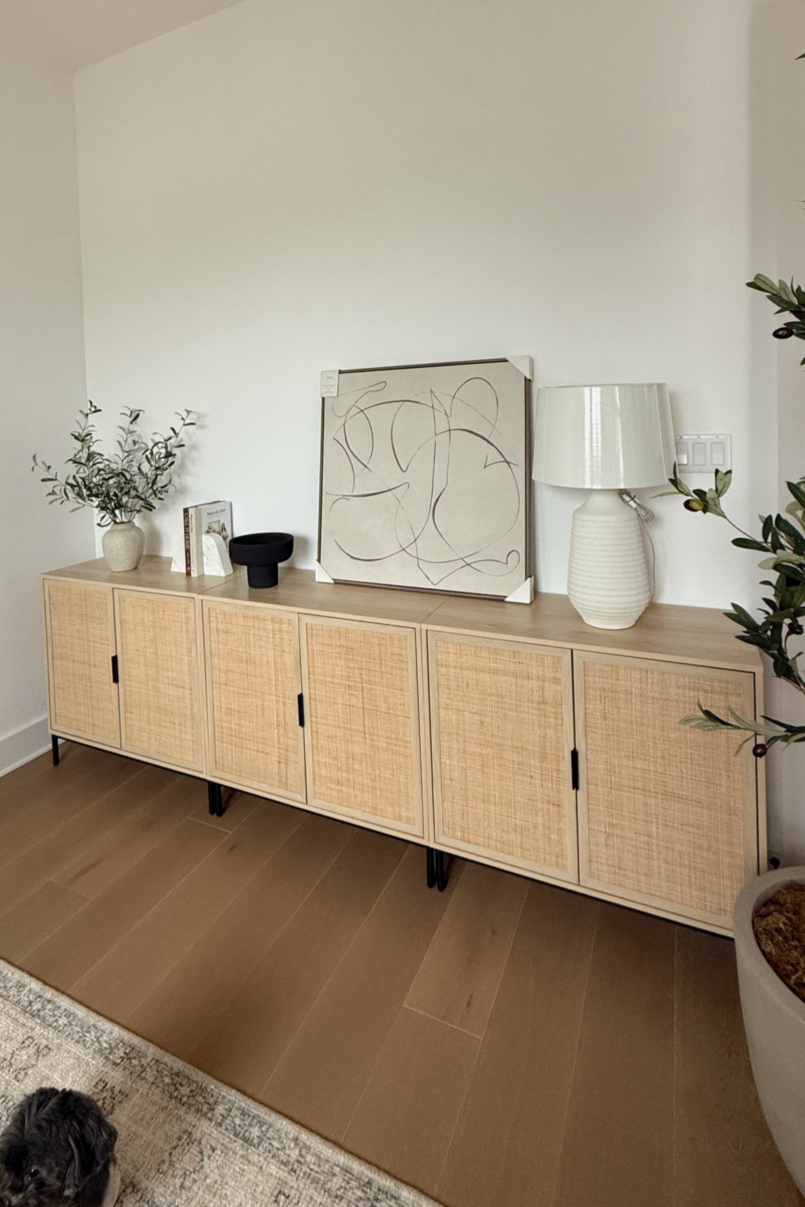 trying out some new decor items for my office!