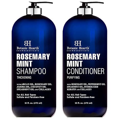 Botanic Hearth Rosemary Mint Shampoo and Conditioner Set, Thickening Formula, Promotes Hair Growt... | Amazon (US)