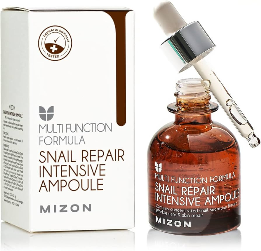 Antiarrugas intensivo, reparador de caracol de MIZON, ampolla de fórmula multifunción | Amazon (US)