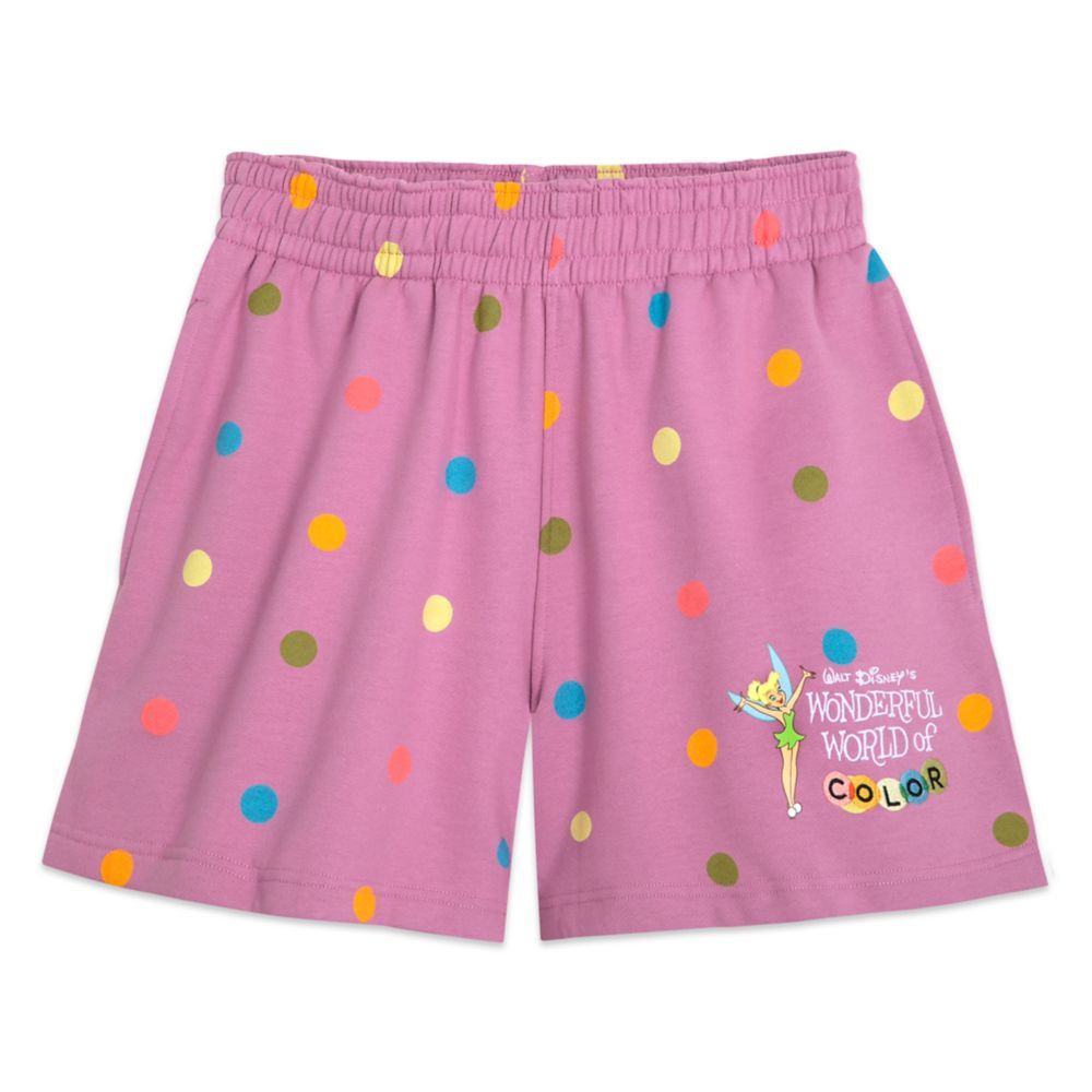 Tinker Bell Sweat Shorts for Women – Walt Disney's Wonderful World of Color – Disney100 | Disney Store