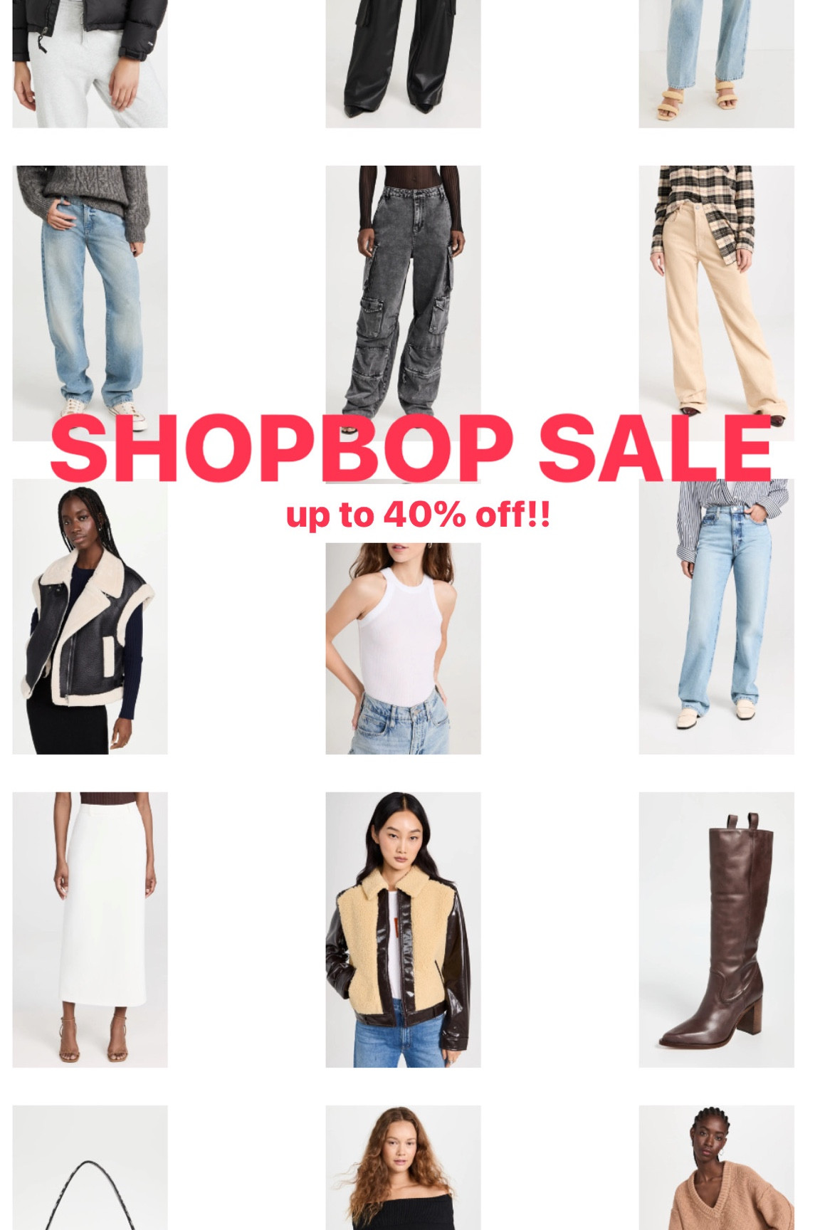 Shopbop sale picks up to 40% off! 

#LTKsalealert #LTKSeasonal #LTKstyletip