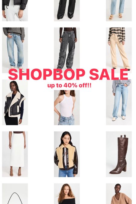 Shopbop sale picks up to 40% off! 

#LTKsalealert #LTKSeasonal #LTKstyletip