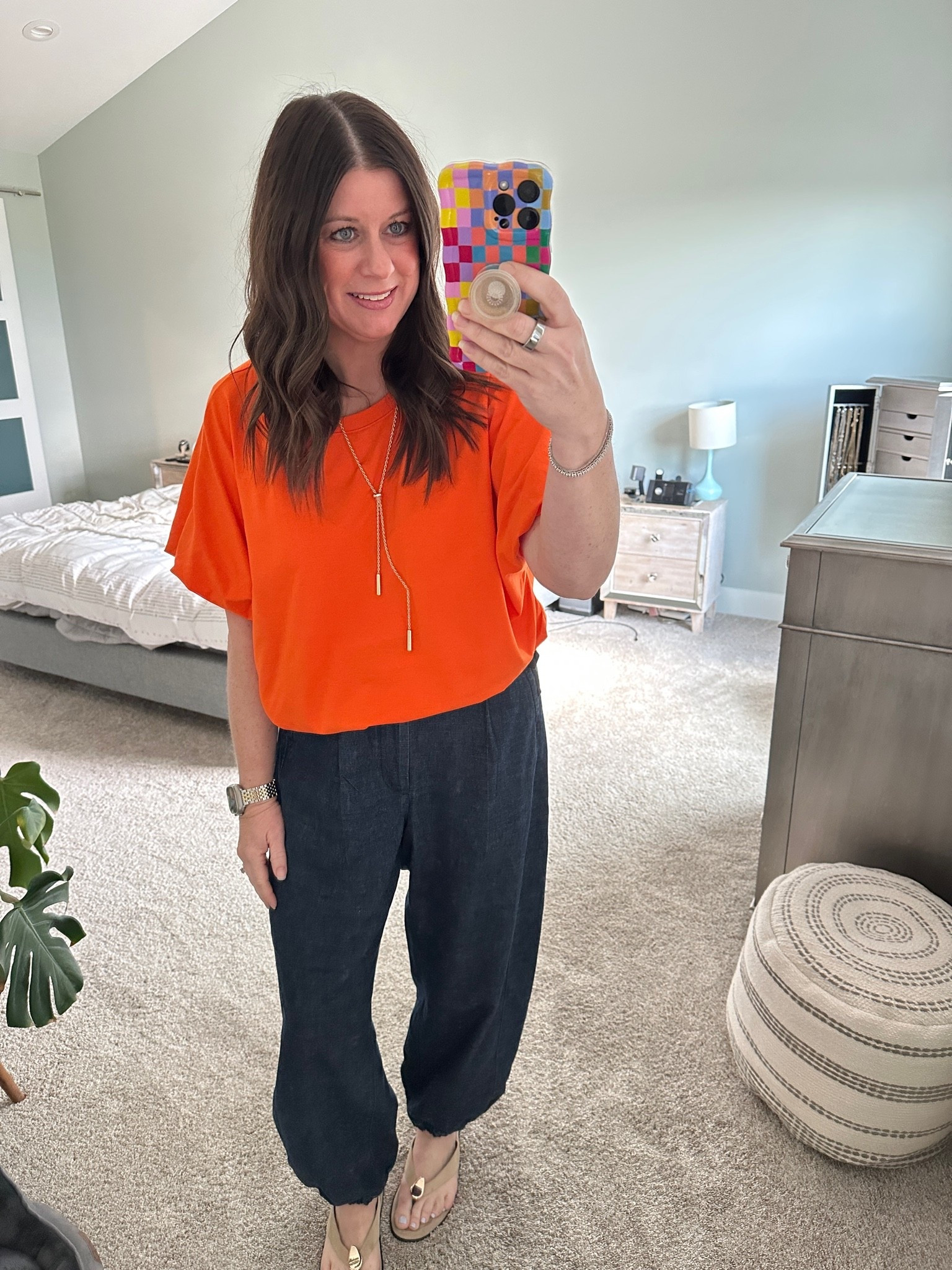 I just might have to buy this bubble top in every color! It’s so good and under $30.

#LTKootd #LTKgrwm #LTKOver40