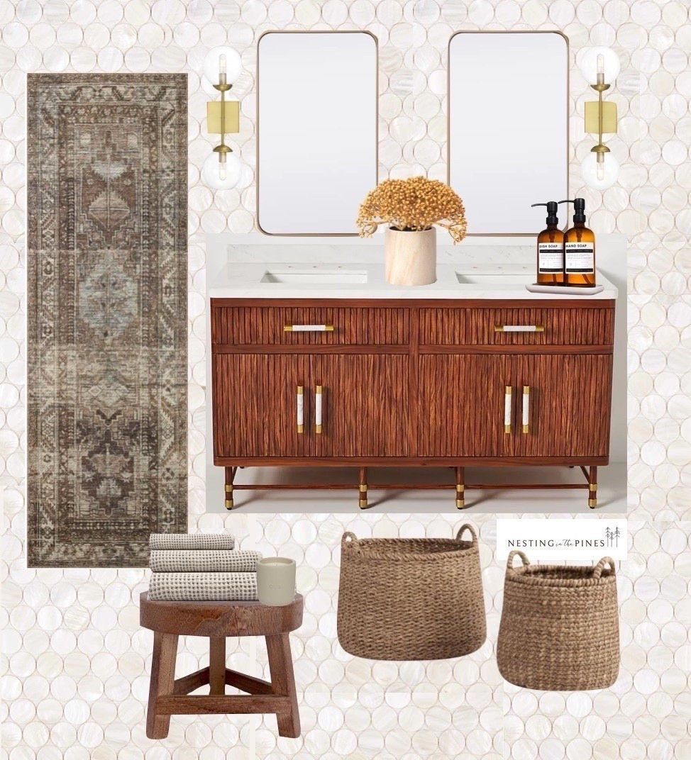 Earthy toned bathroom!


Mirror
Sconce
Vanity lighting 
Rugs



#LTKkids


















#LTKWeddings





Chelsea Bolling
Nesting in the Pines
New build 
Homeschool
Homestead#LTKGiftGuide #LTKFitness   #LTKWatchNow 
#LTKSeasonal
#LTKU
#LTKHome
#LTKSaleAlert
#LTKMidsize
#LTKPetite
#LTKParties
#LTKFindsUnder50
#LTKFindsUnder100
#LTKBeauty
#LTKWorkwear
#LTKTravel
#LTKFamily
#LTKBump
#LTKWedding
#LTKPlusSize
#LTKShoeCrush
#LTKBaby
#LTKPets
#LTKSwim
#LTKItBag
#LTKMens
#LTKOver40
#LTKActive
#LTKStyleTip
#CyberWeek
#LTKGiftGuide
#LTKHoliday
#LTKdayinmylife
#LTKgrwm
#LTKootd
#LTKfitnessgoals
#LTKmomlife
#LTKmorningroutine
#LTKselfcare
#LTKstorytime
#LTKfoodie
#LTKvlog
#LTKstorytime

Bedroom

Bedroom design inspo, primary bedroom, 
Bed, area rug, nightstand, sconce, lighting, bedroom lighting, bedroom furniture, bedroom design, farmhouse bedroom, wall art, bench, baskets, organic modern bedroom, guest bedroom, neutral bedroom , bedding 


#LTKHome #LTKHoliday #LTKCyberWeek

https://liketk.it/5BQVV

#LTKootd #LTKmomlife #LTKHome