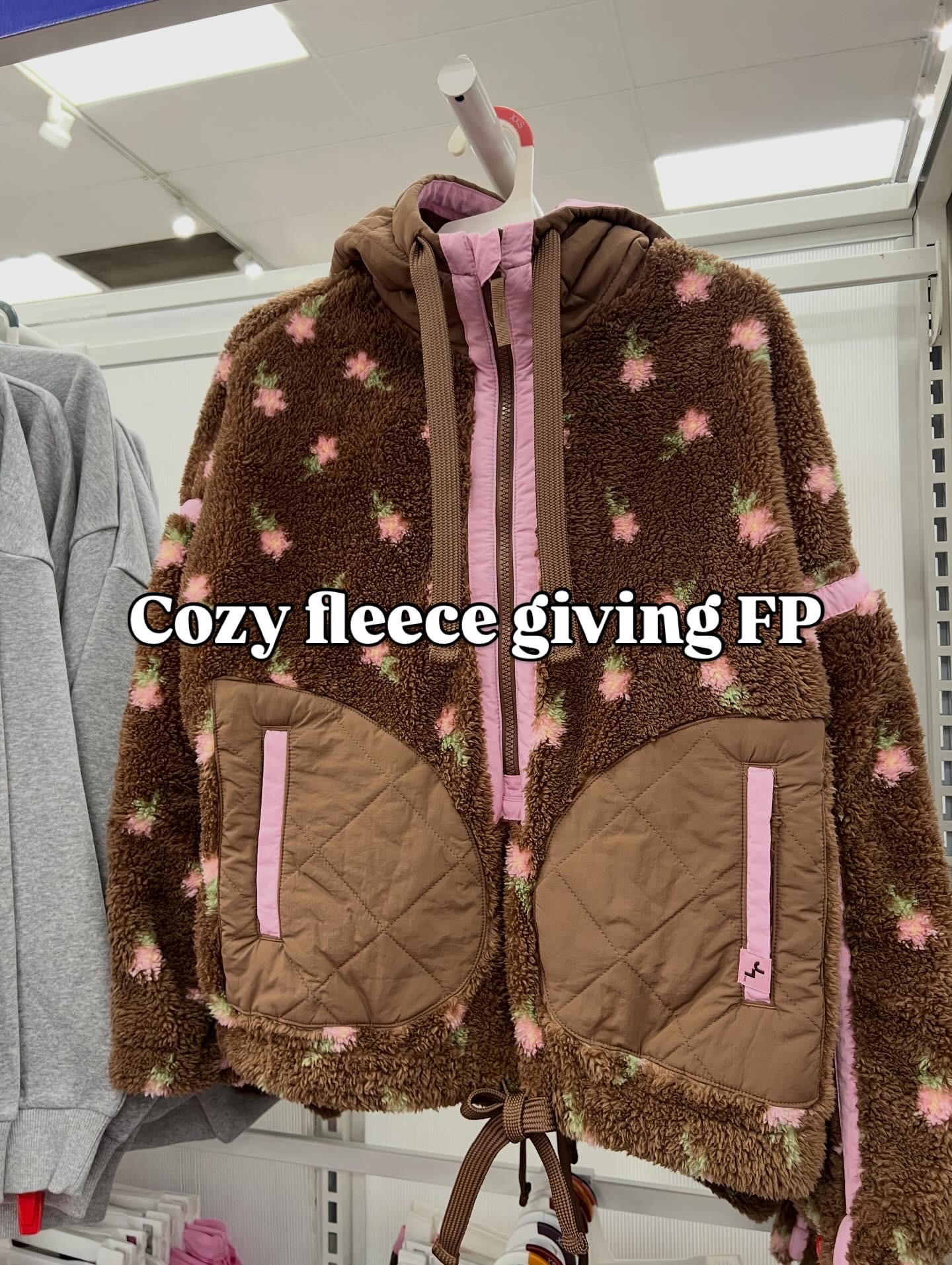 Target fleece on clearance check your store! Looks like FP, warm and great quality. #targetstyle 

#LTKFindsUnder50 #LTKSaleAlert